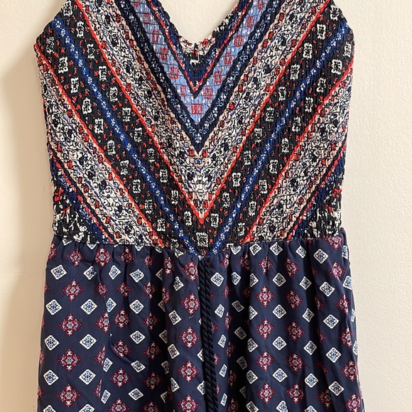 Xhilaration Navy Romper, Size Small - Picture 4 of 5